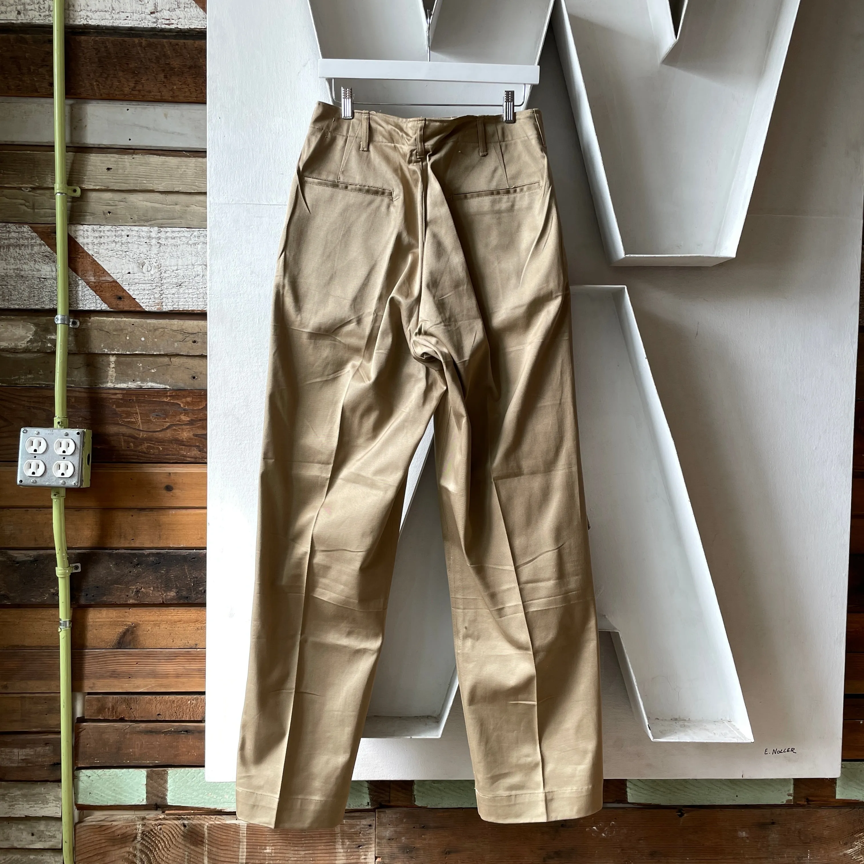 50’s Pleated Officer Chinos - 32” x 32”