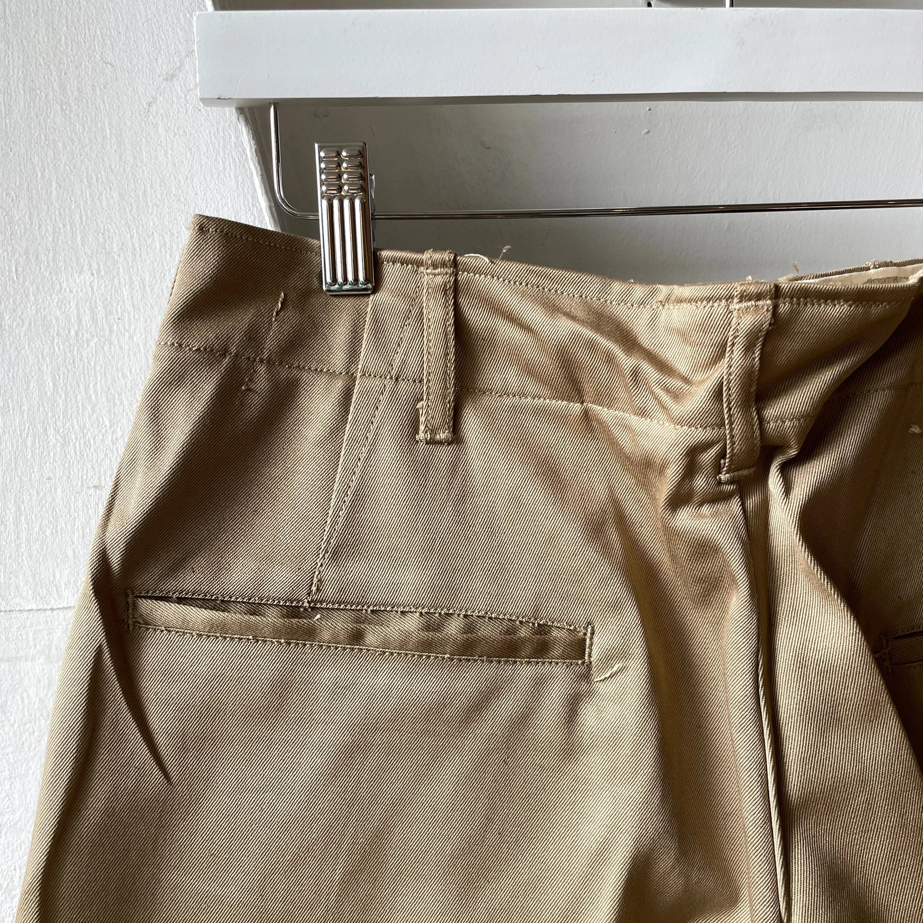 50’s Pleated Officer Chinos - 32” x 32”