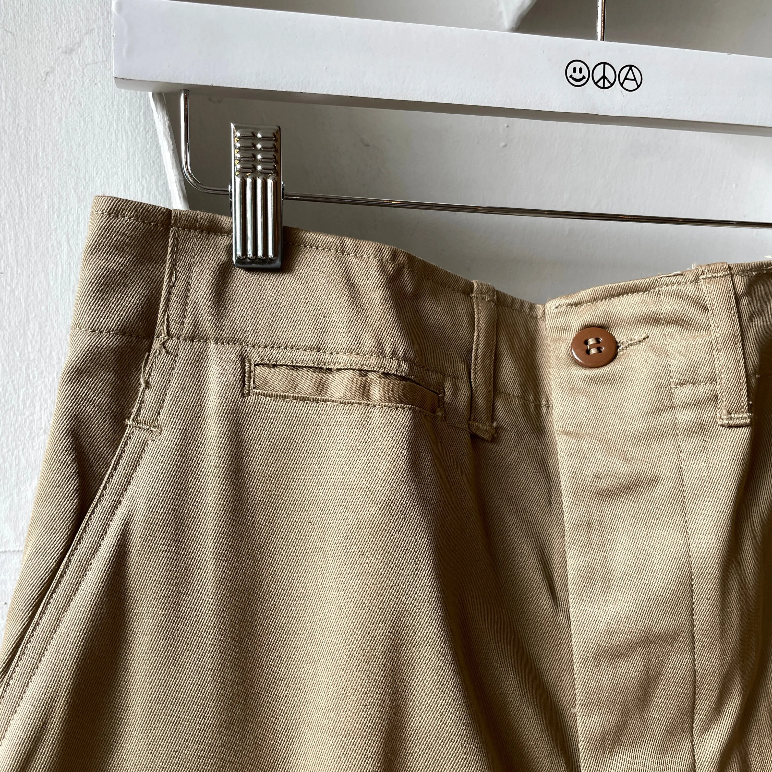 50’s Pleated Officer Chinos - 32” x 32”
