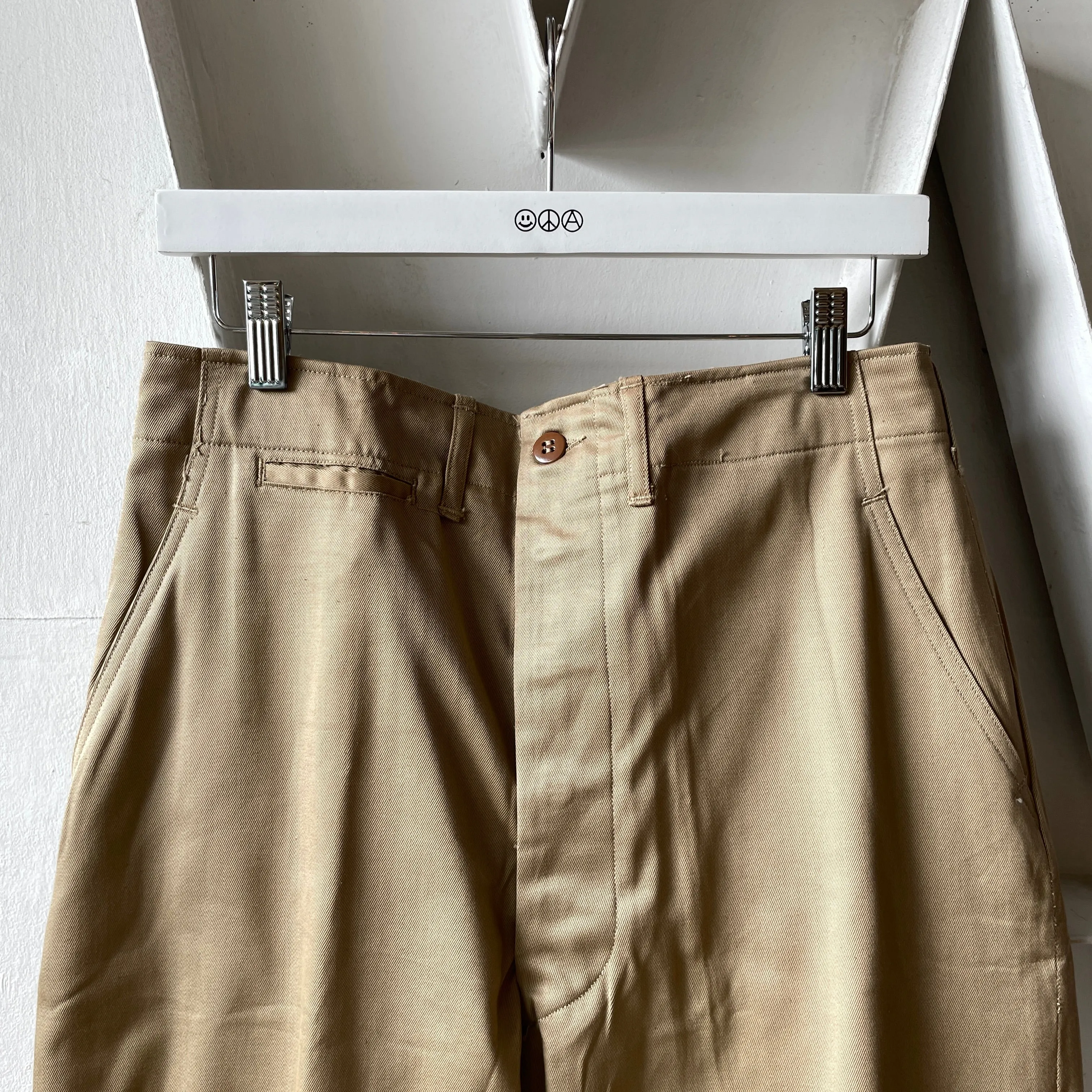 50’s Pleated Officer Chinos - 32” x 32”