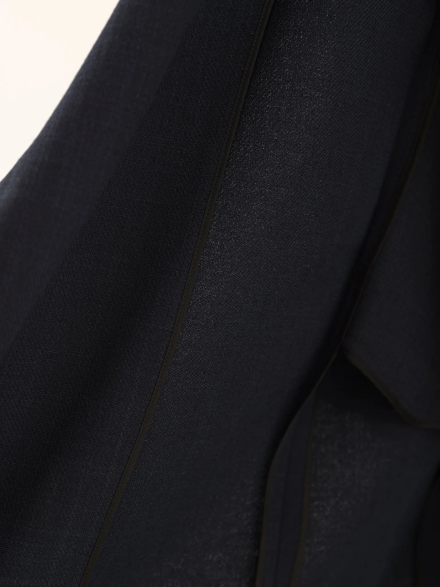 Wafa Long Trench - Dark Blue